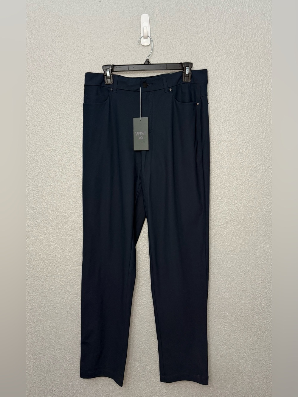 NWT VRST | Commuter 5 Pocket Athletic Fit | Dark Ardosia Slate | 32x34